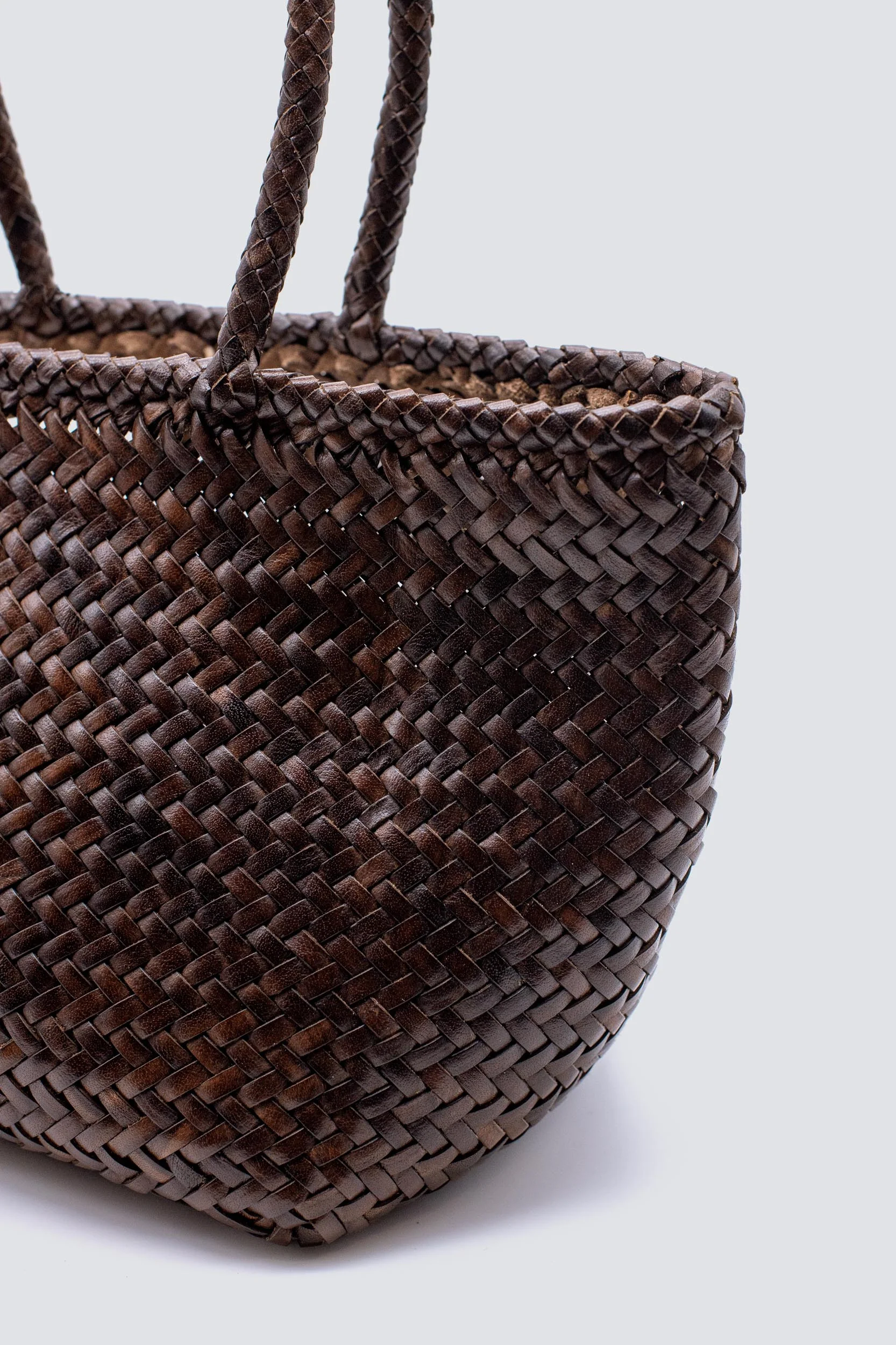Grace Basket Small Dark Brown - Image 3