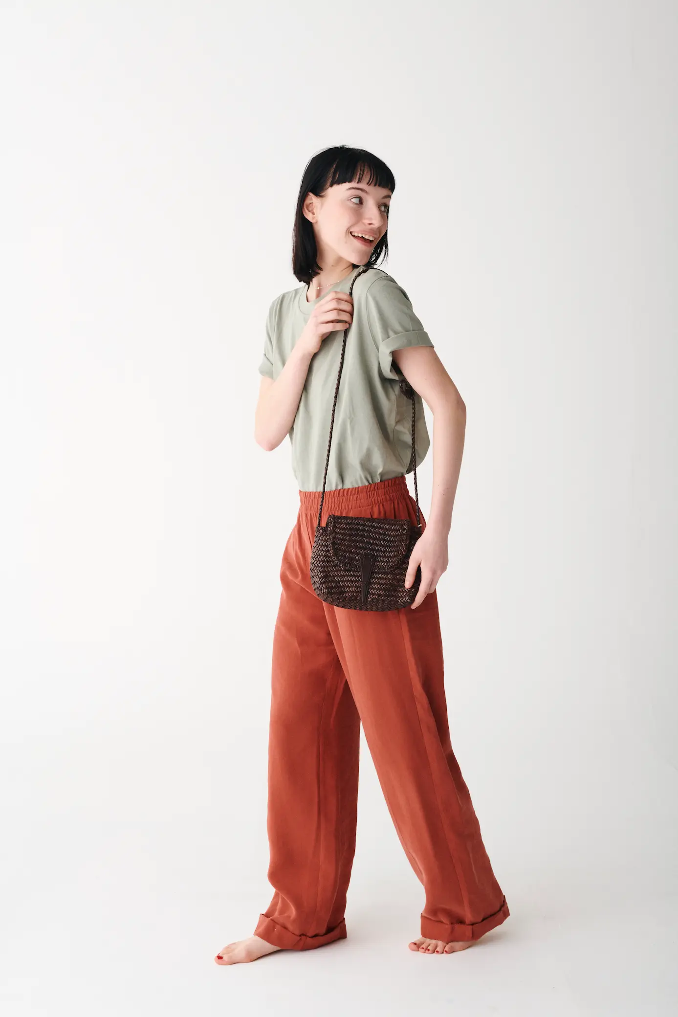 Mini City Bag Dark Brown - Image 3