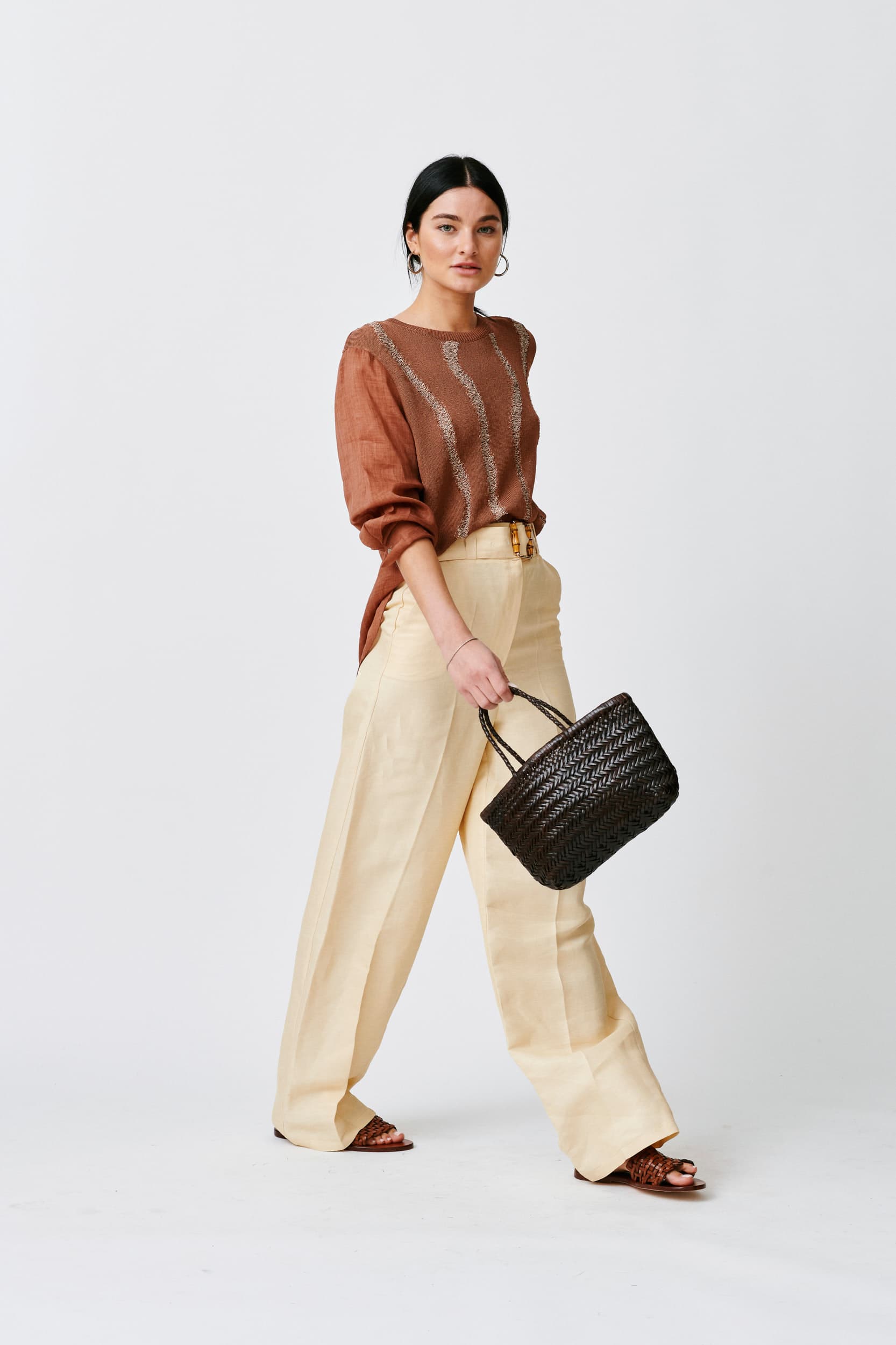 Mini Flat Gora Dark Brown - Image 3