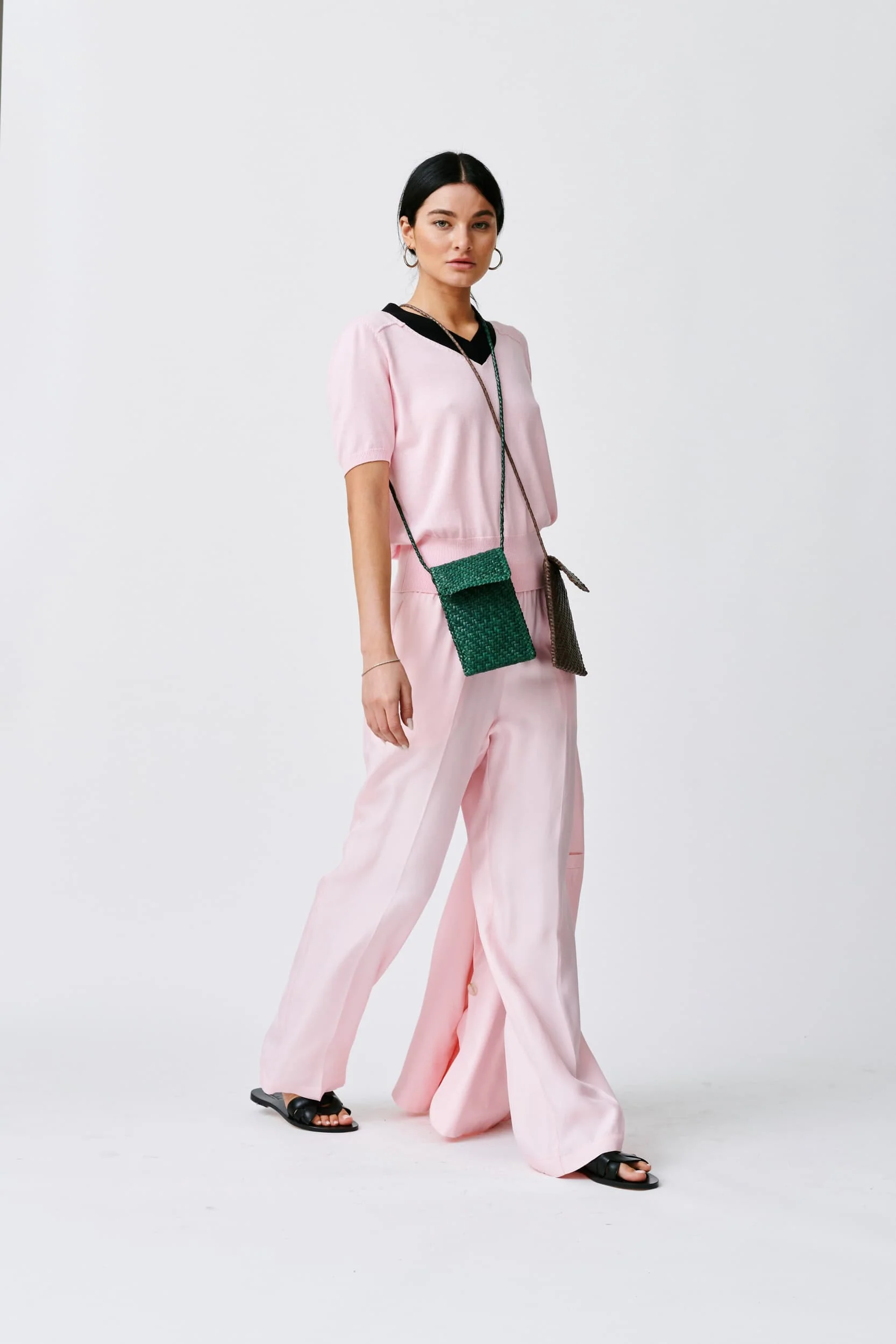 Phone Crossbody Forest Green - Image 3