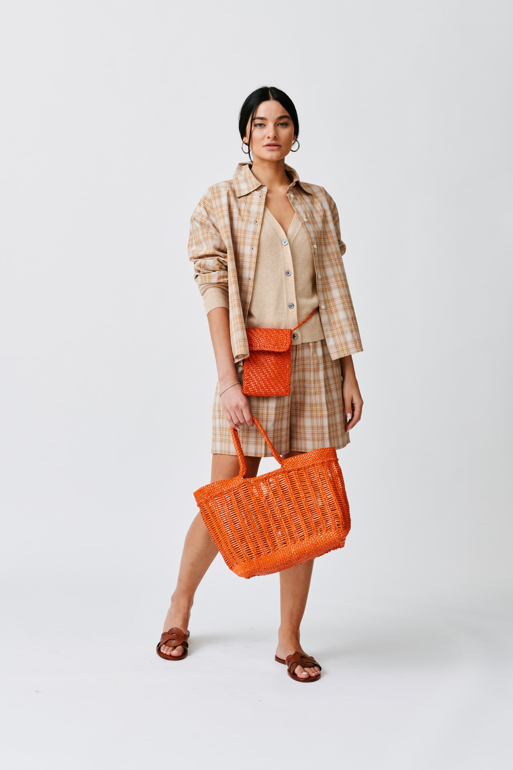 Phone Crossbody Orange - Image 3